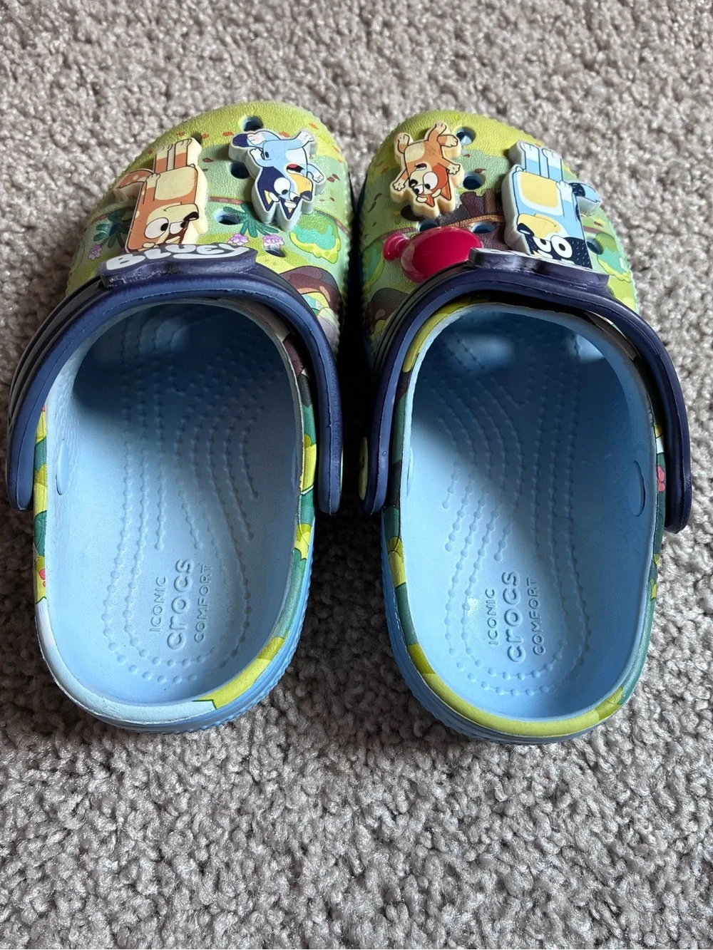 Bluey Crocs-Toddler 9